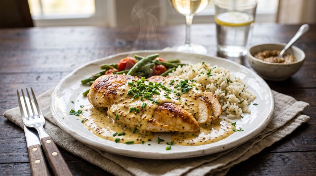 Frango ao Molho de Mostarda